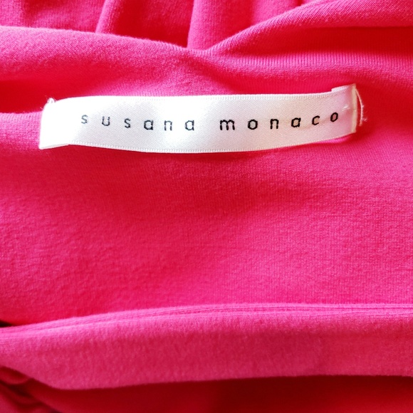 Susana Monaco Scoop Back Fit & Flare Dress - Picture 5 of 7